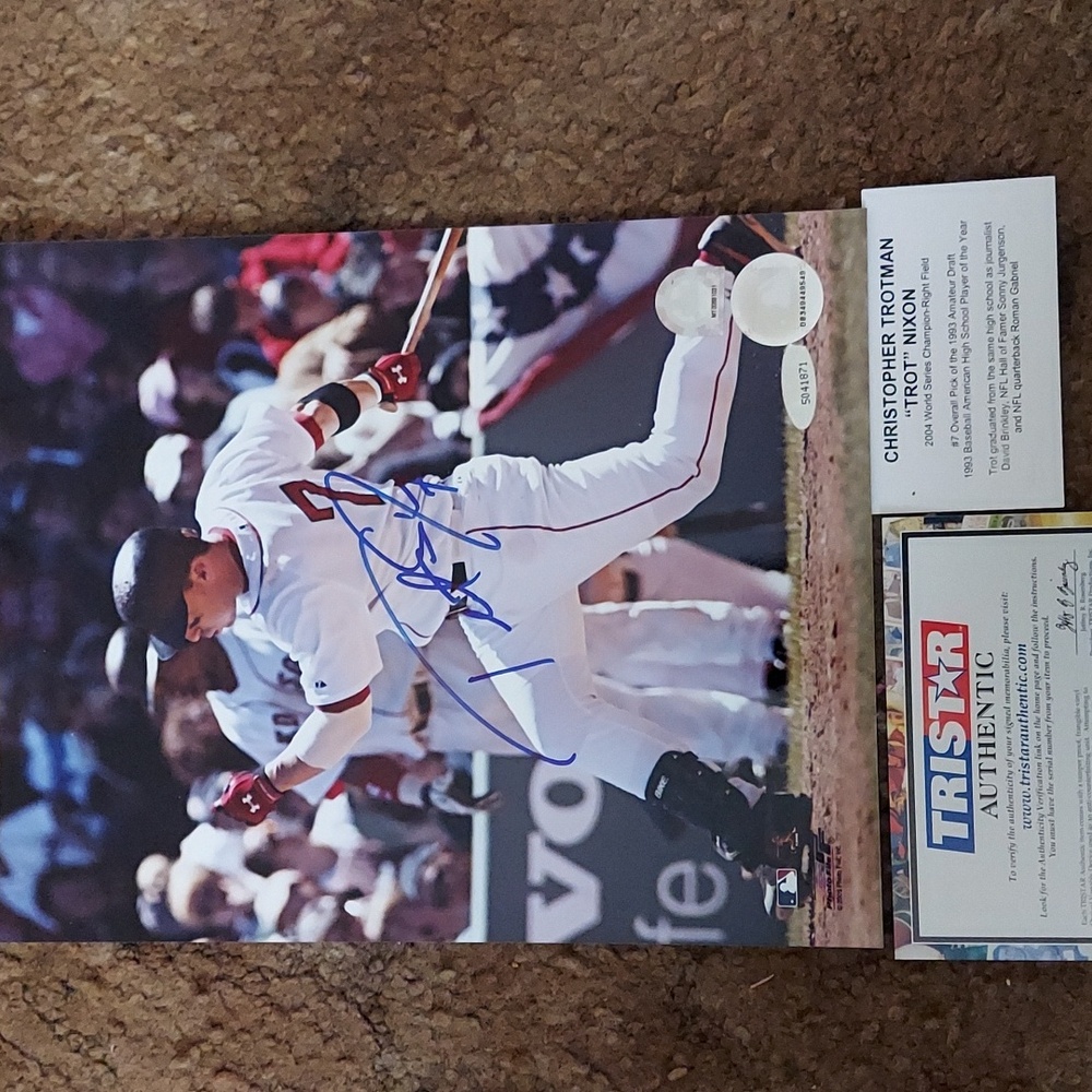 Autographed, Authenticated